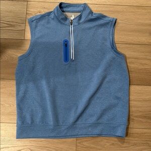 johnnie-O Blue Sleeveless Dress Shirt